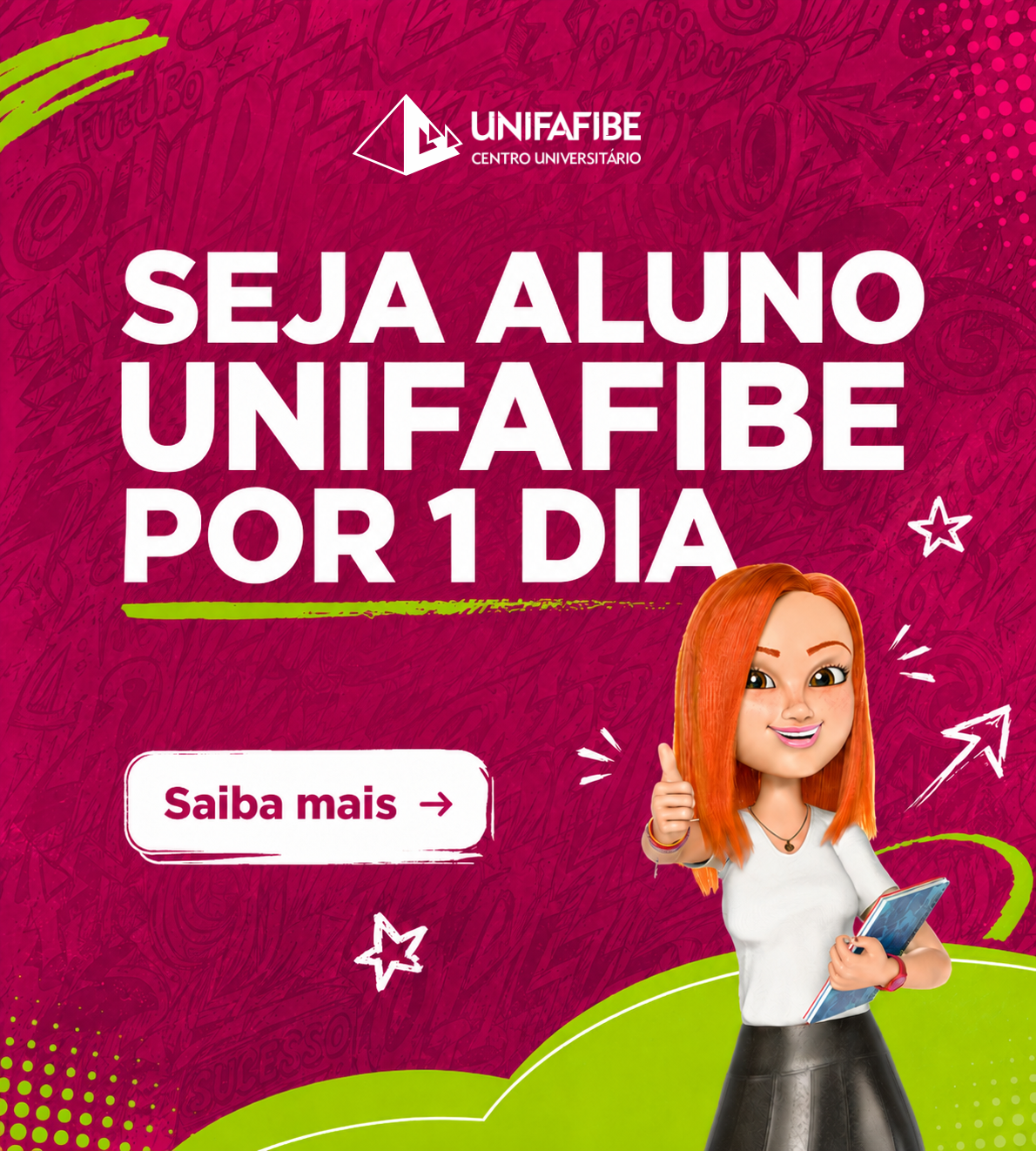 aluno por 1 dia